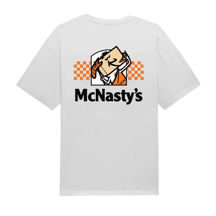 Mcnasty's hot N fresh Pizza logo shirt - Limotees