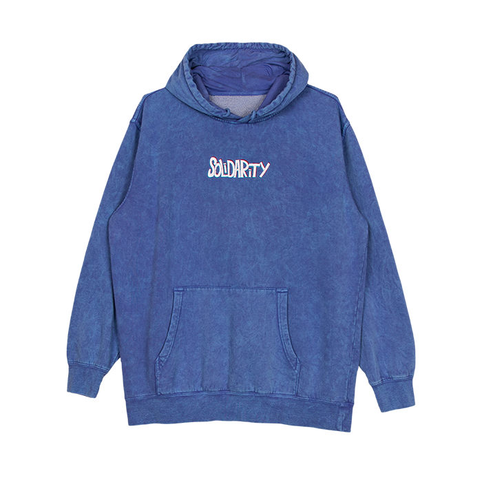 Supreme Decline Hooded Sweatshirt In Blue