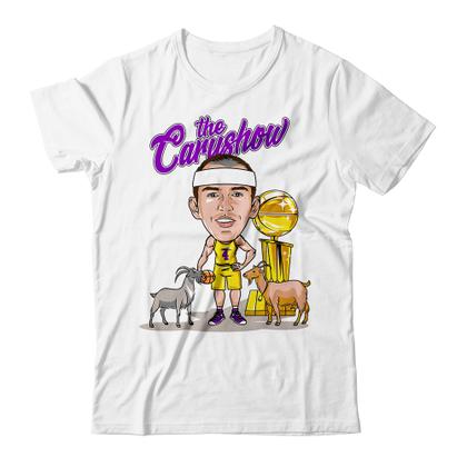 Alex Caruso - The Carushow GOAT Collection - Unisex Fitted Tee